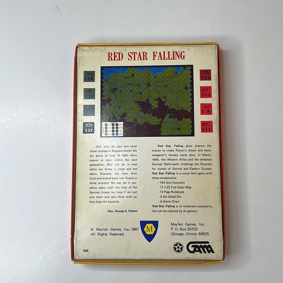 Red Star Falling vintage board game - Picture 5 of 6
